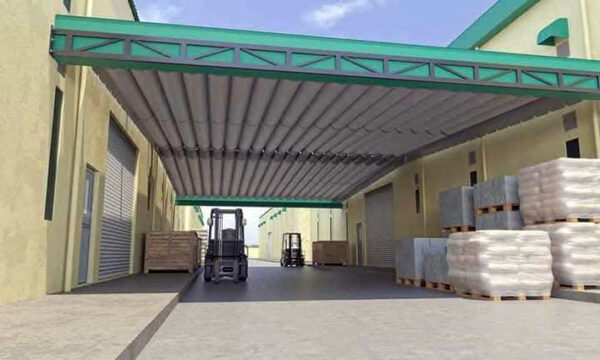 Mái xếp lượn sóng